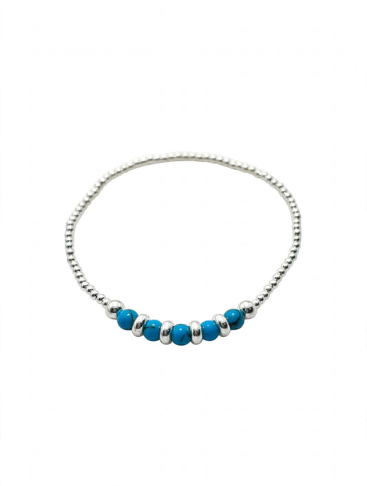 Pulsera elastizadas de bolitas