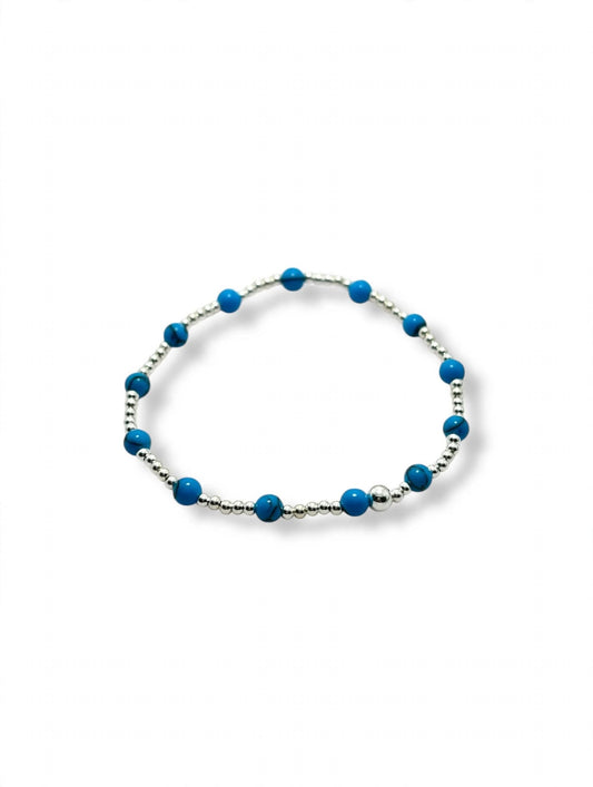 Pulsera elastizadas de bolitas