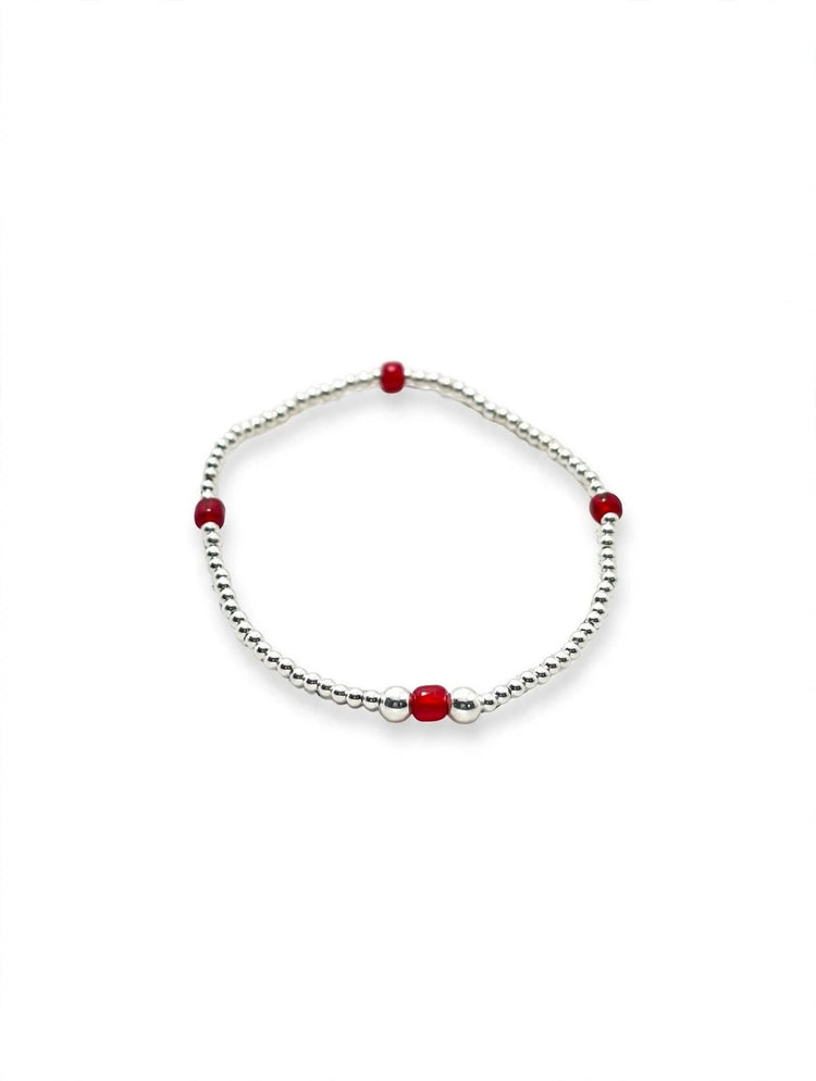 Pulsera elastizadas de bolitas