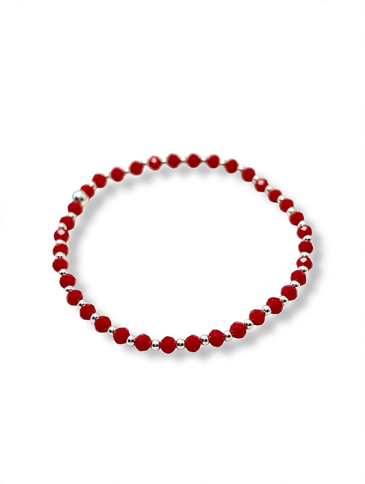 Pulsera elastizadas de bolitas
