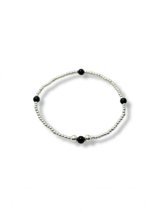 Pulsera elastizadas de bolitas