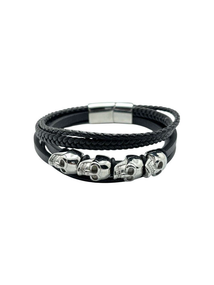 Pulsera de cuero para hombre