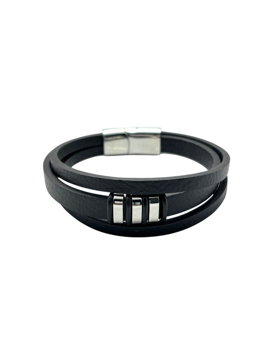 Pulsera de cuero para hombre
