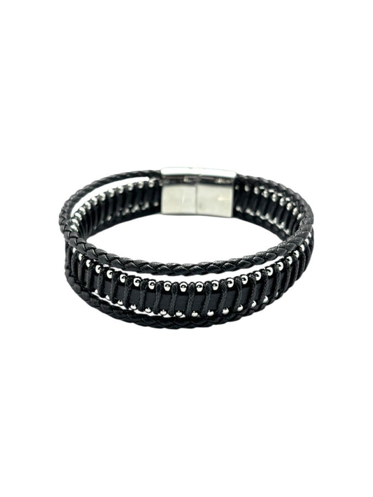 Pulsera de cuero para hombre