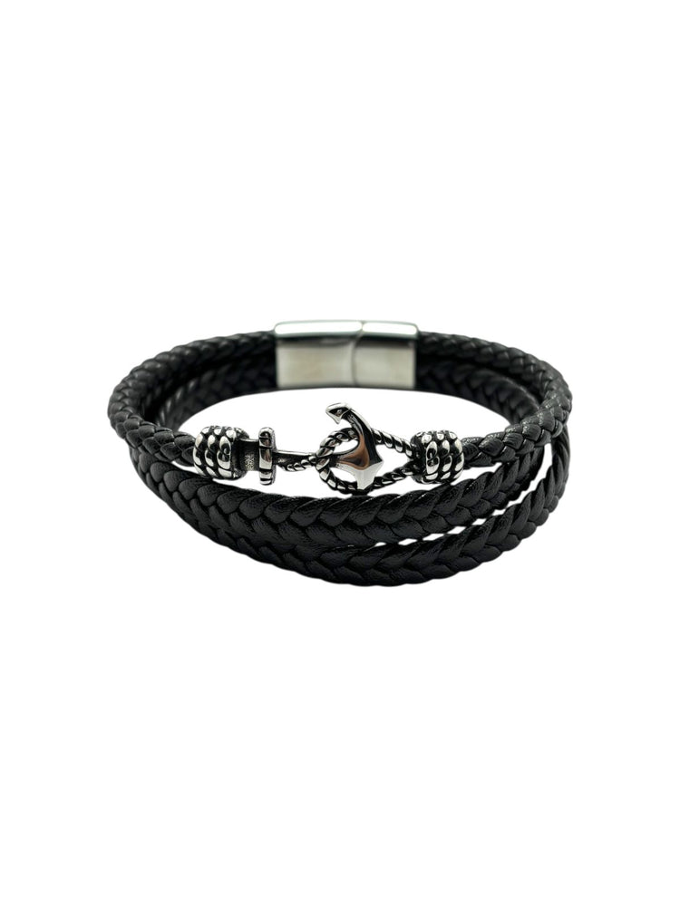 Pulsera de cuero para hombre