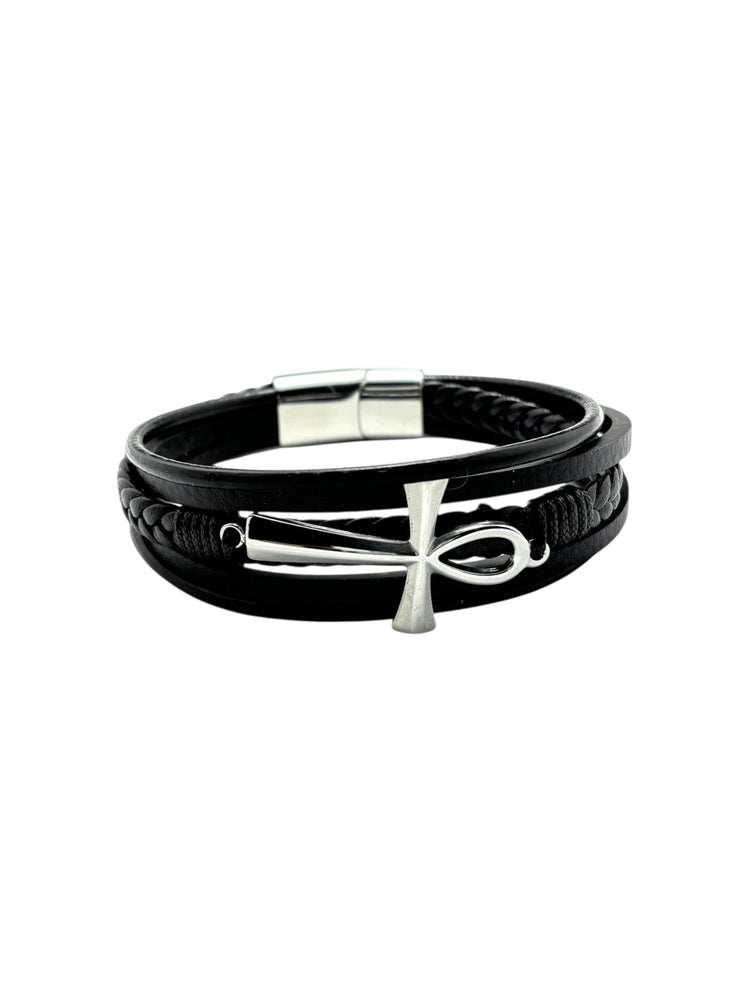 Pulsera de cuero para hombre
