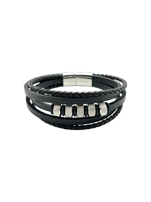 Pulsera de cuero para hombre