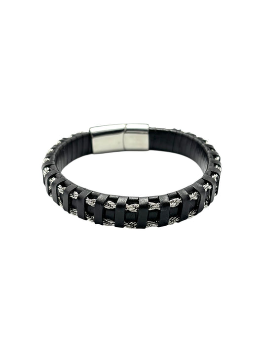 Pulsera de cuero para hombre