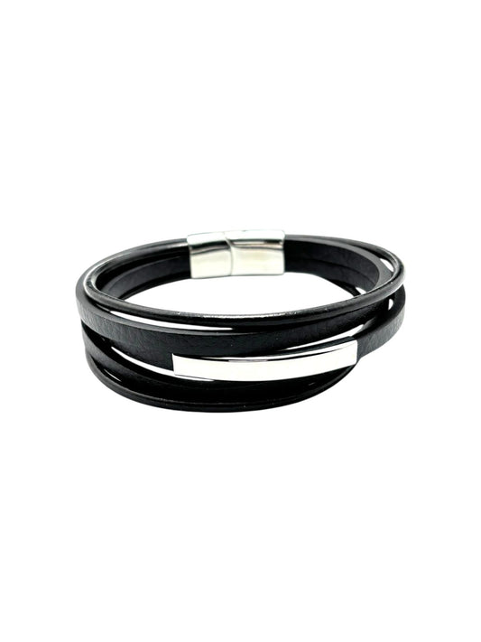 Pulsera de cuero para hombre