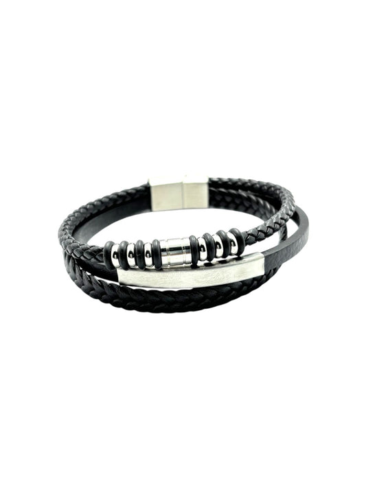 Pulsera de cuero para hombre