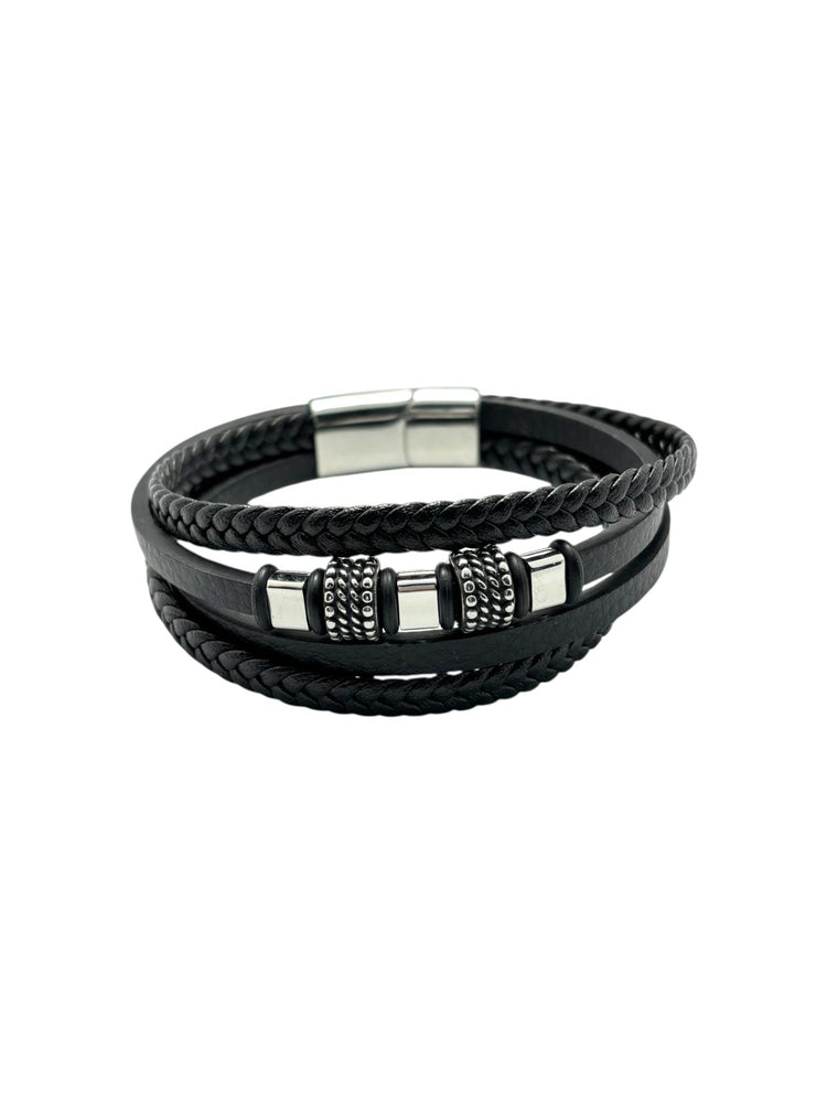 Pulsera de cuero para hombre