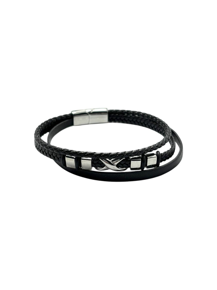 Pulsera de cuero para hombre