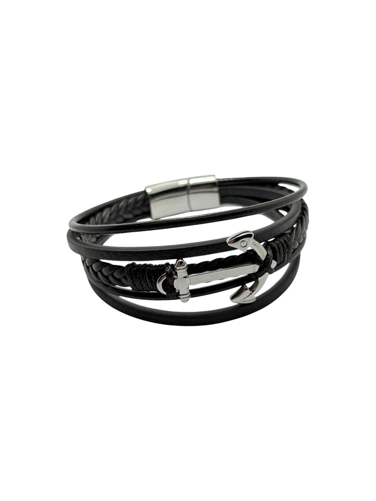 Pulsera de cuero para hombre
