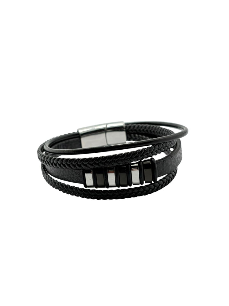 Pulsera de cuero para hombre