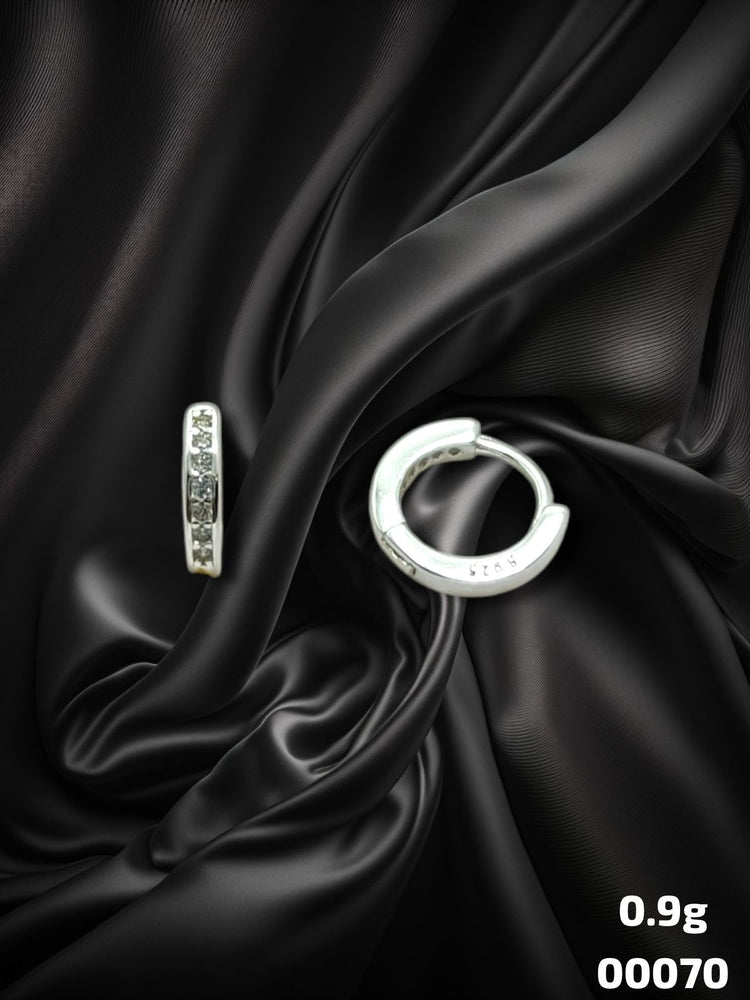 Aro argolla con cubics