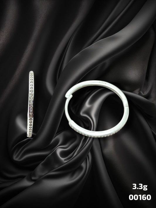 Aro argolla con cubics