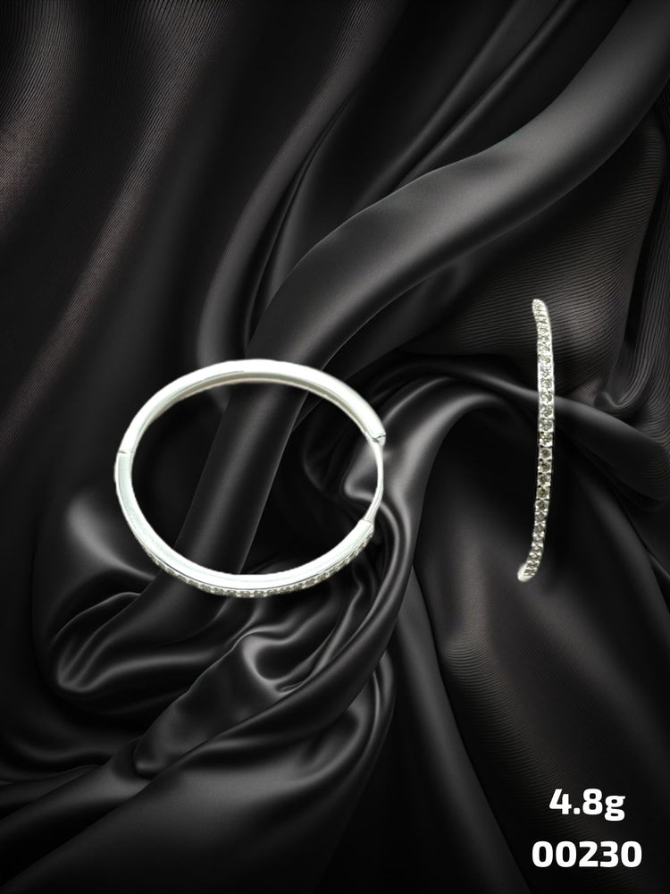 Aro argolla con cubics