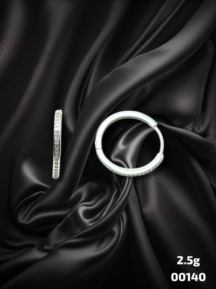 Aro argolla con cubics