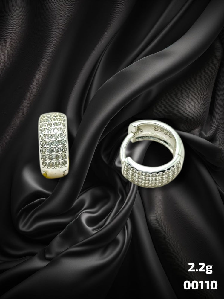 Aro argolla con cubics