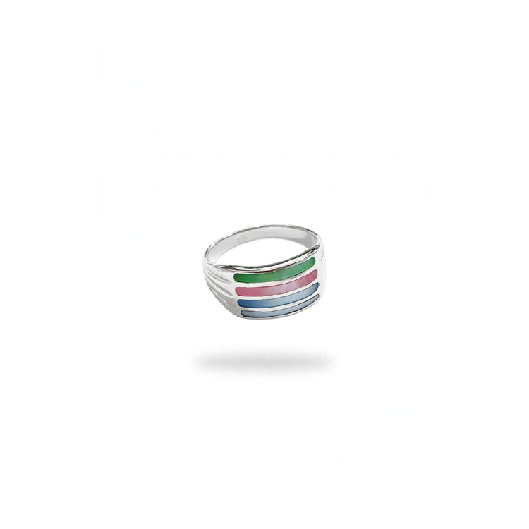 Anillo con nacar