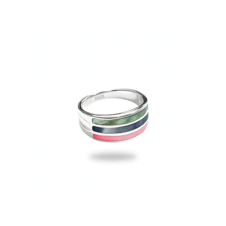 Anillo con nacar