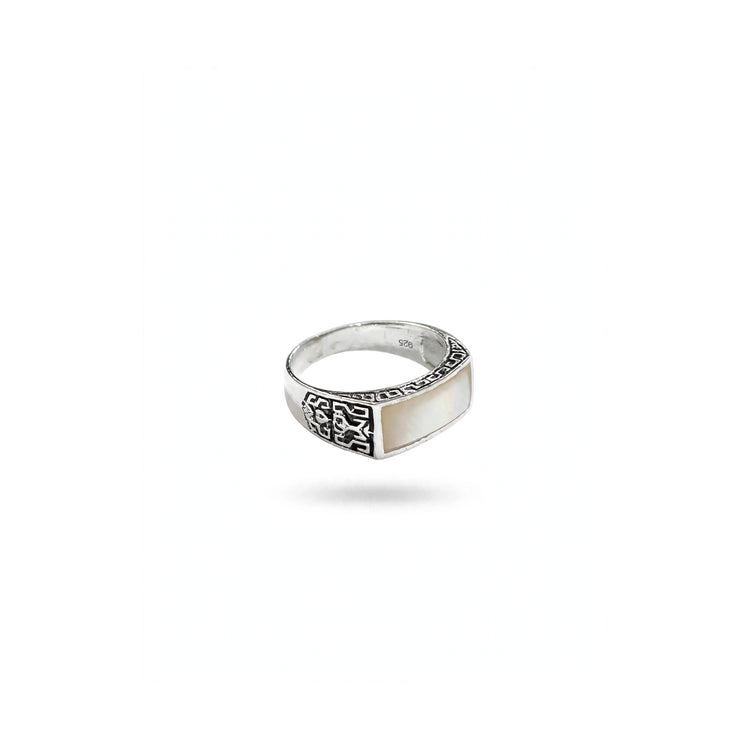 Anillo con nacar