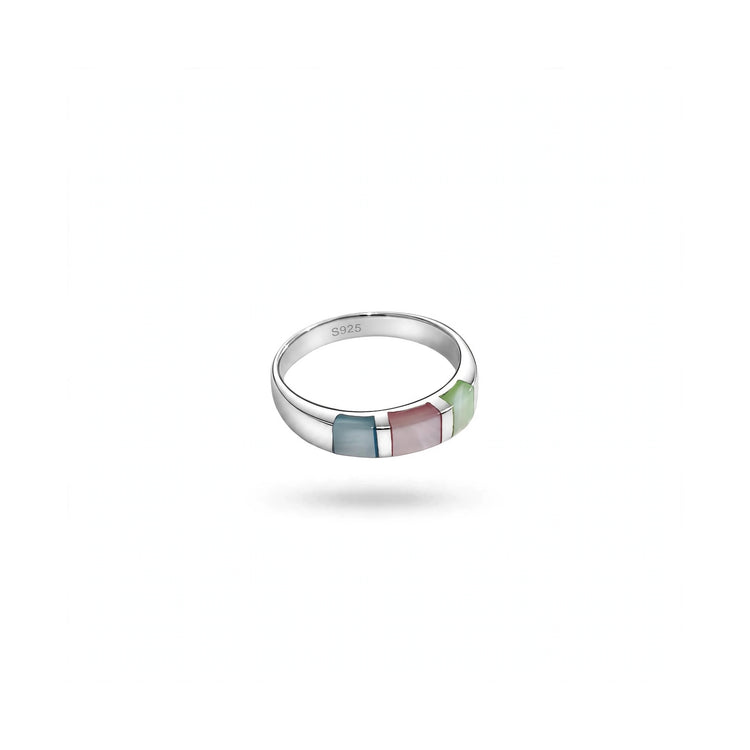 Anillo con nacar