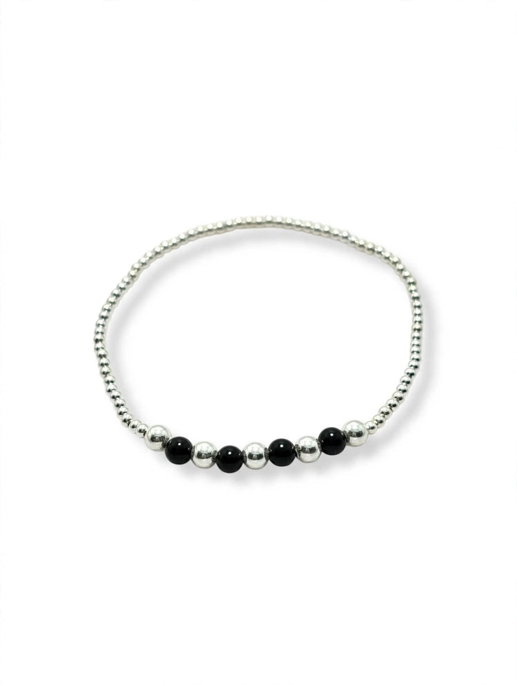 Pulsera elastizadas de bolitas