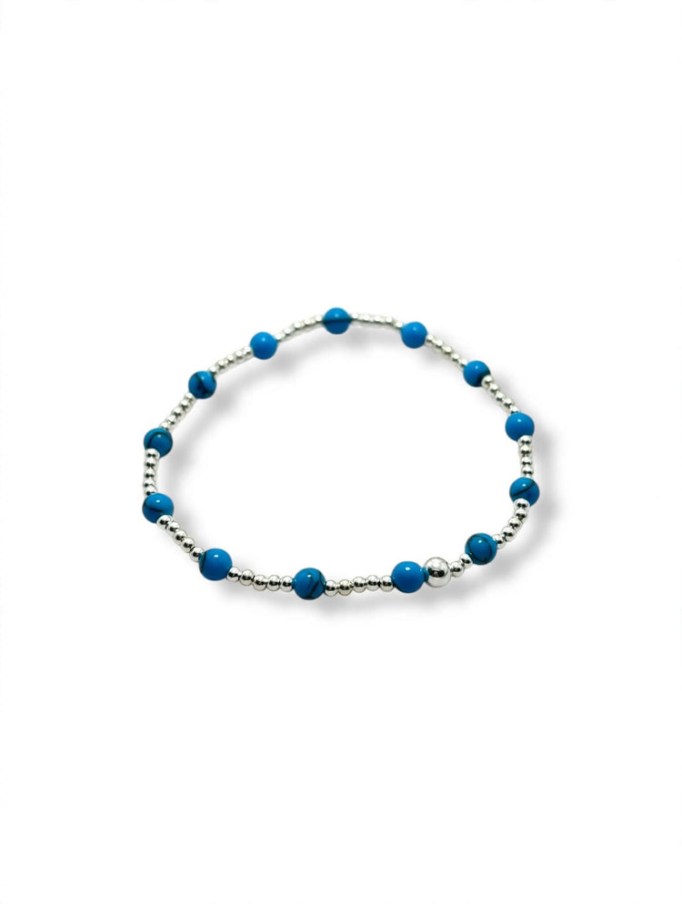 Pulsera elastizadas de bolitas