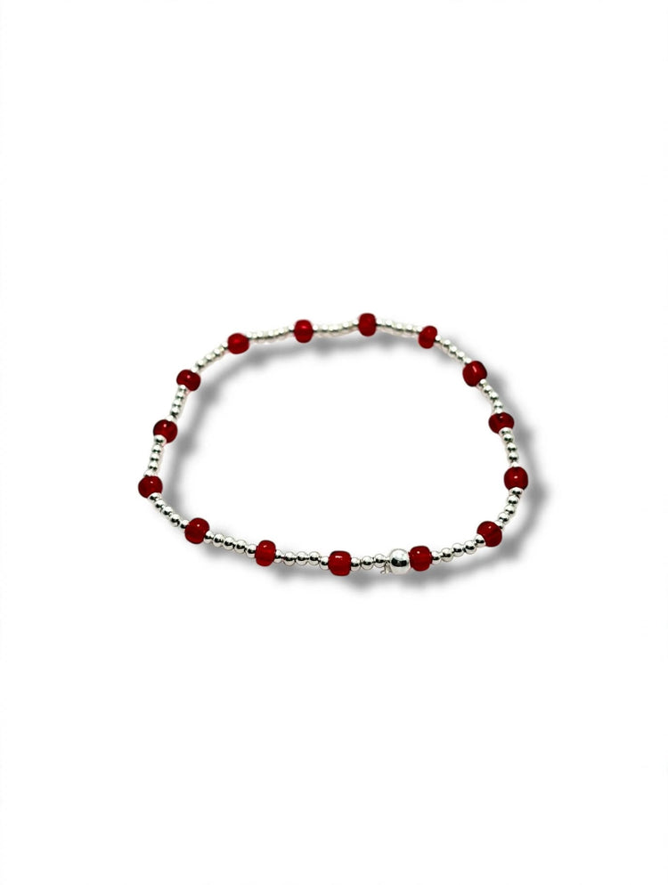 Pulsera elastizadas de bolitas