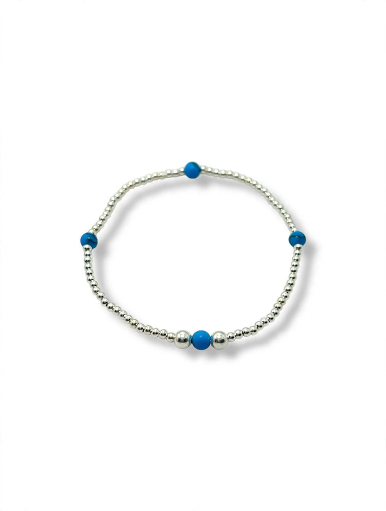 Pulsera elastizadas de bolitas