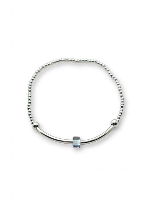 Pulsera elastizadas de bolitas