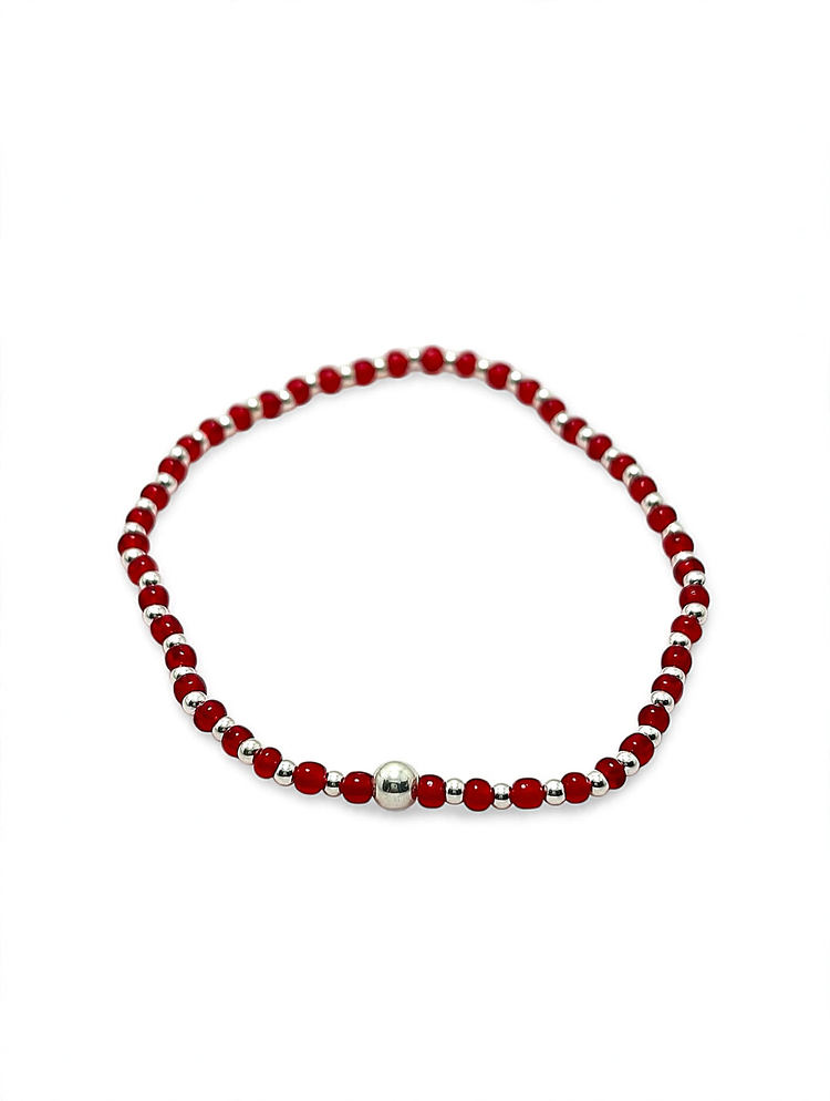 Pulsera elastizadas de bolitas