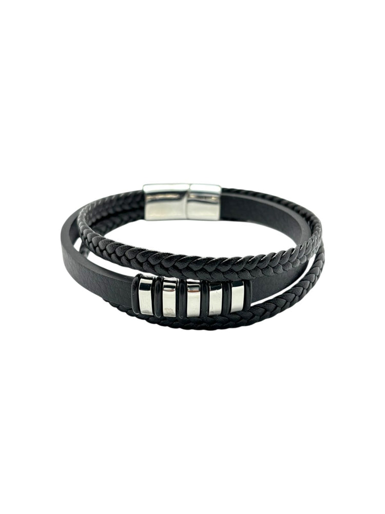 Pulsera de cuero para hombre