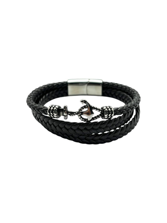 Pulsera de cuero para hombre