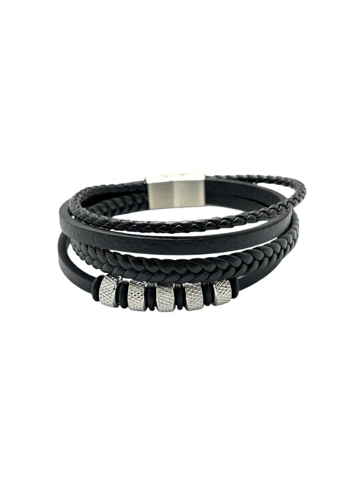 Pulsera de cuero para hombre