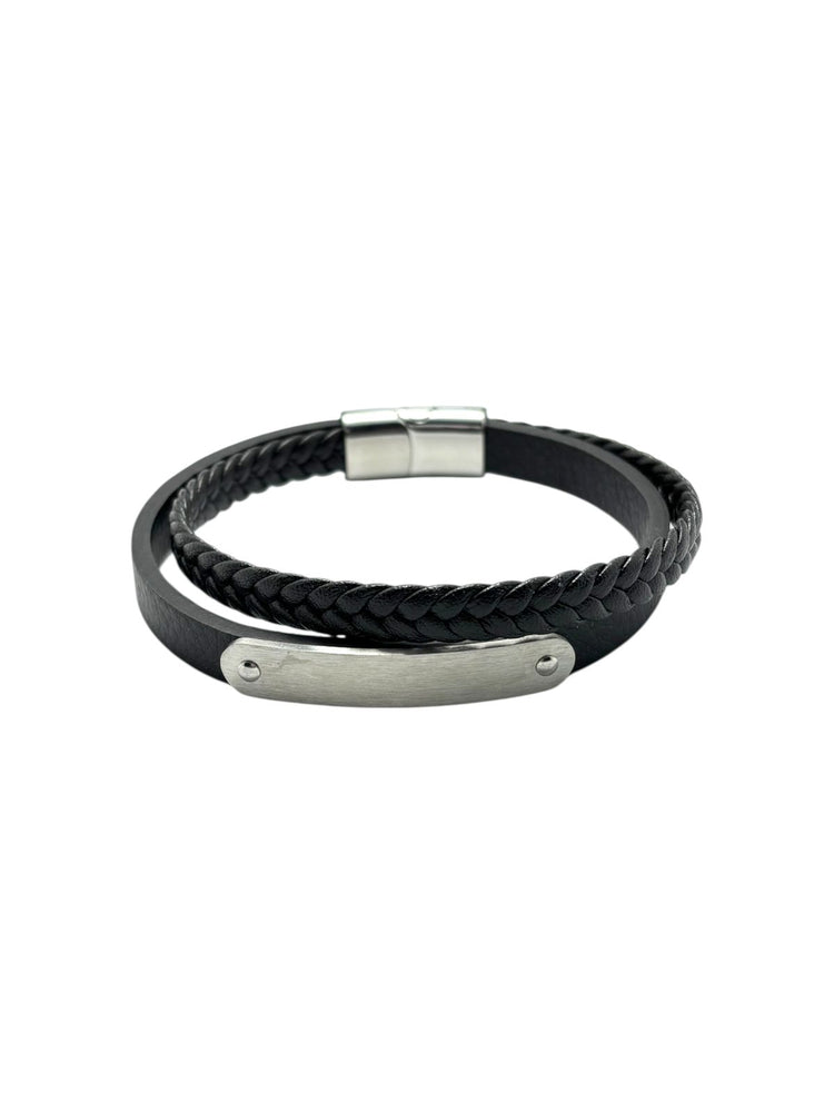 Pulsera de cuero para hombre