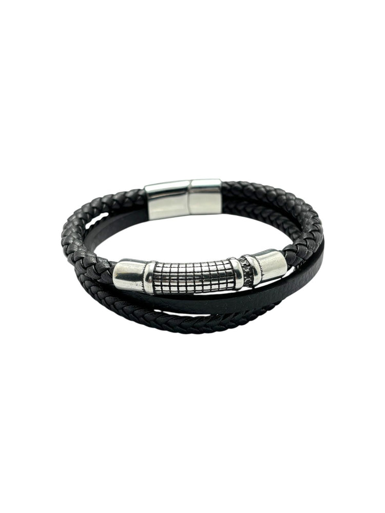 Pulsera de cuero para hombre