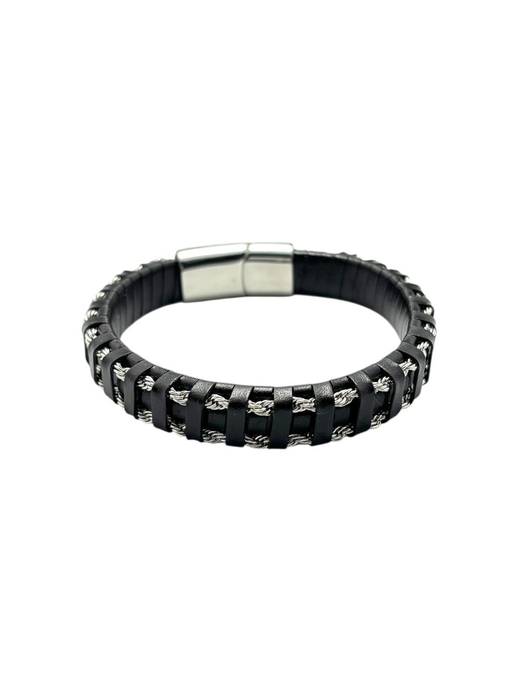 Pulsera de cuero para hombre