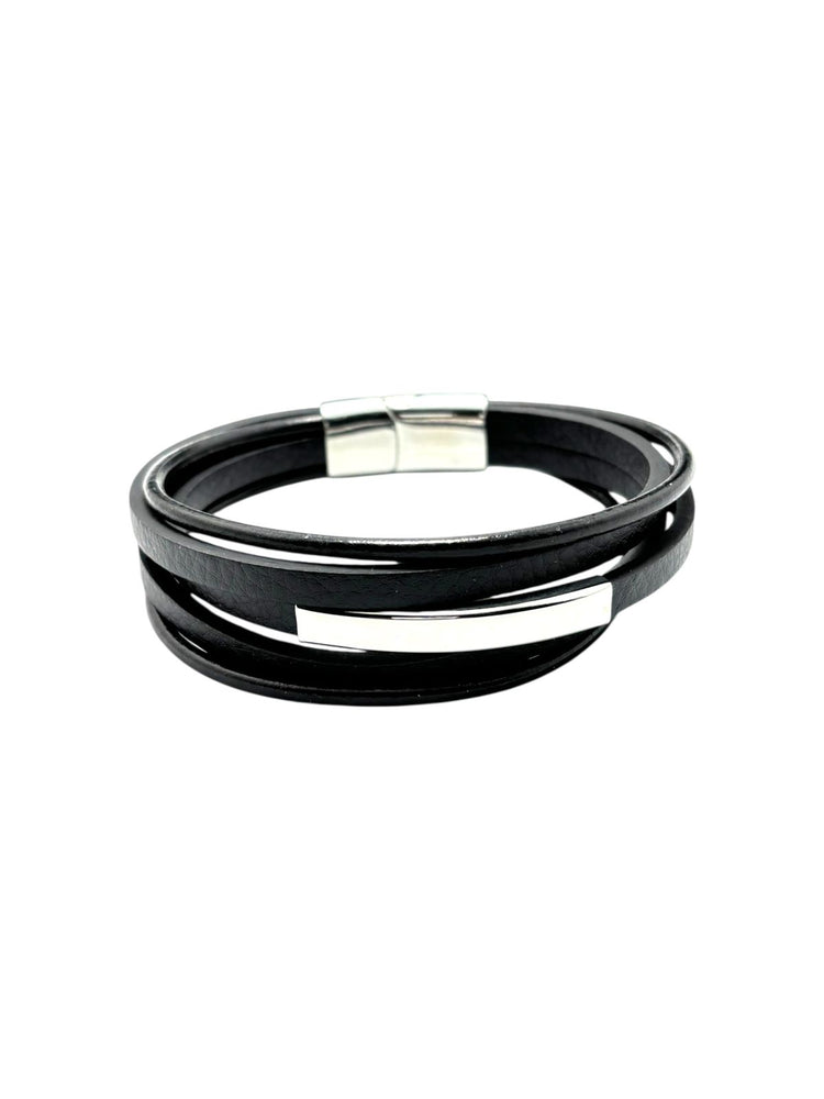 Pulsera de cuero para hombre