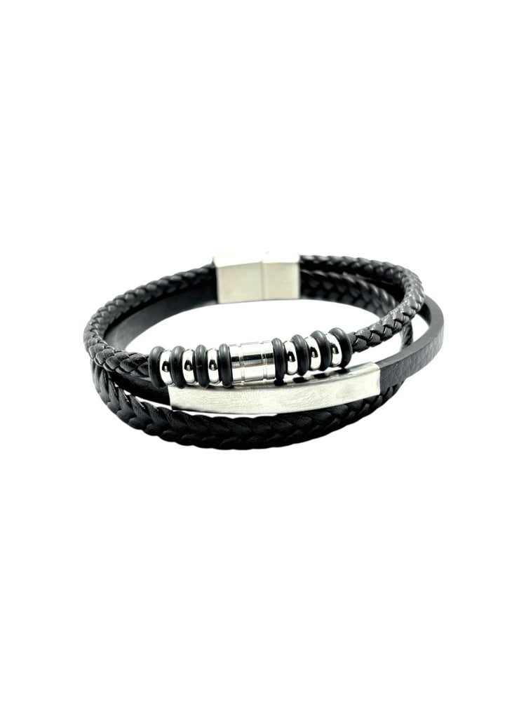 Pulsera de cuero para hombre