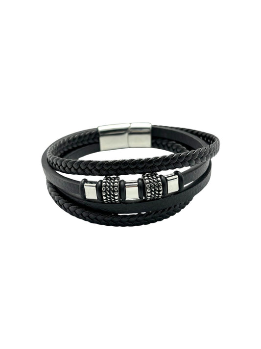 Pulsera de cuero para hombre