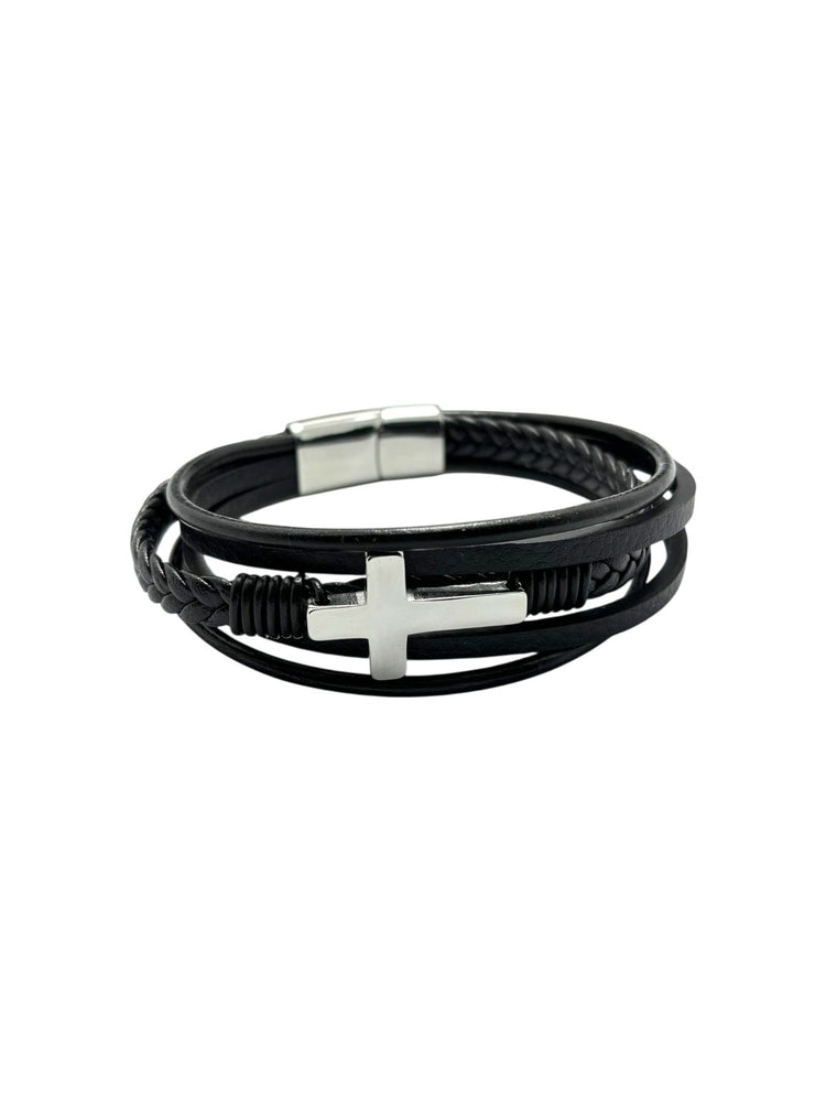 Pulsera de cuero para hombre