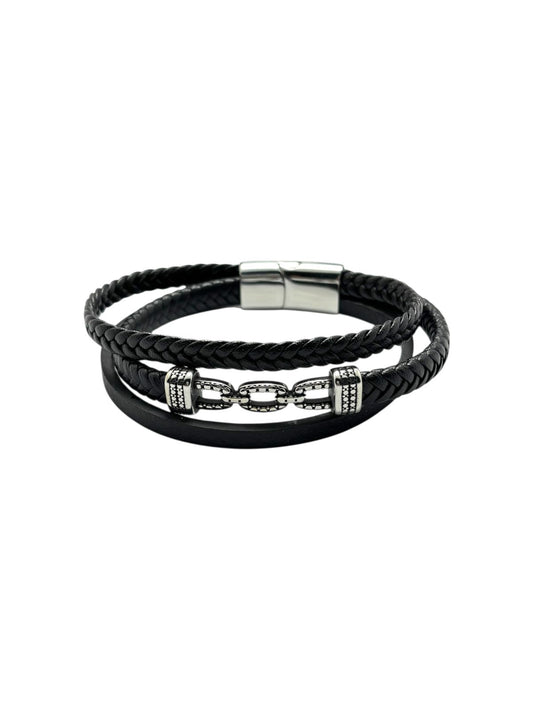Pulsera de cuero para hombre