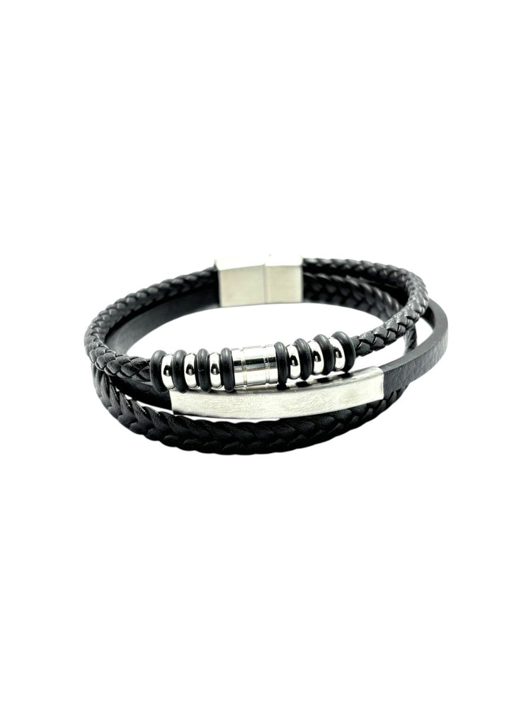 Pulsera de cuero para hombre