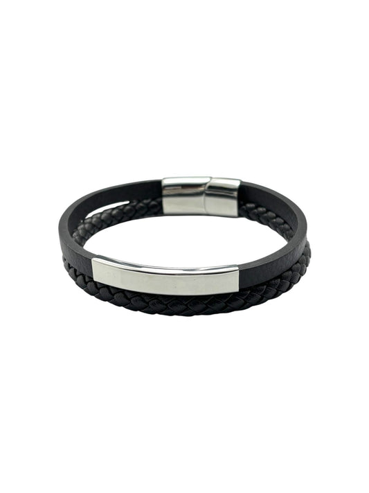 Pulsera de cuero para hombre