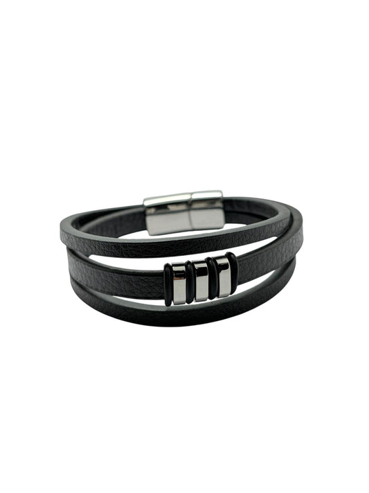 Pulsera de cuero para hombre