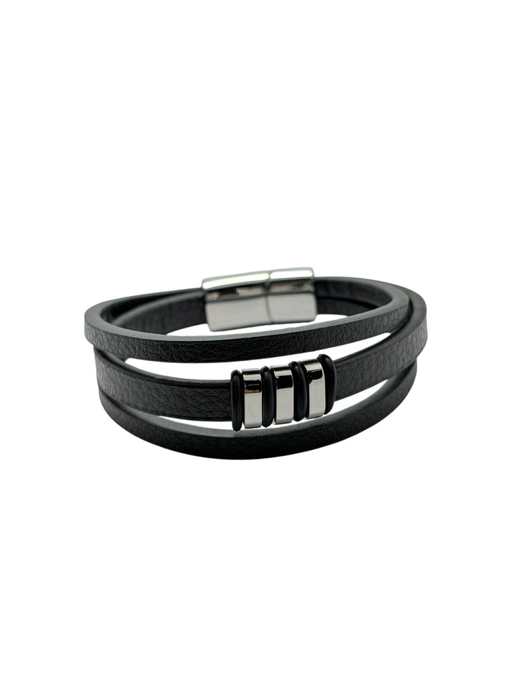 Pulsera de cuero para hombre