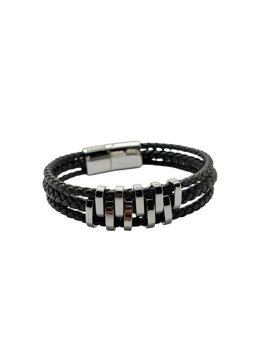 Pulsera de cuero para hombre