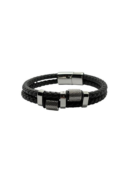 Pulsera de cuero para hombre